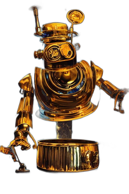 robot, staff, jewelry, weapon transparent PNG cut-out