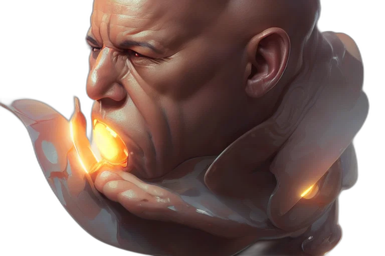 face, concept art, photorealistic, fantasy art transparent PNG cut-out