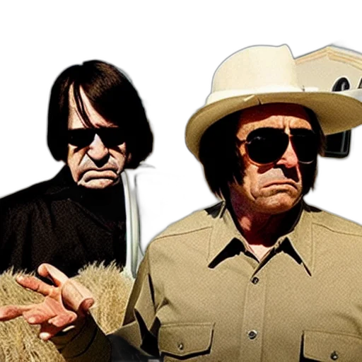 hat, jacket, staff, mask transparent PNG cut-out