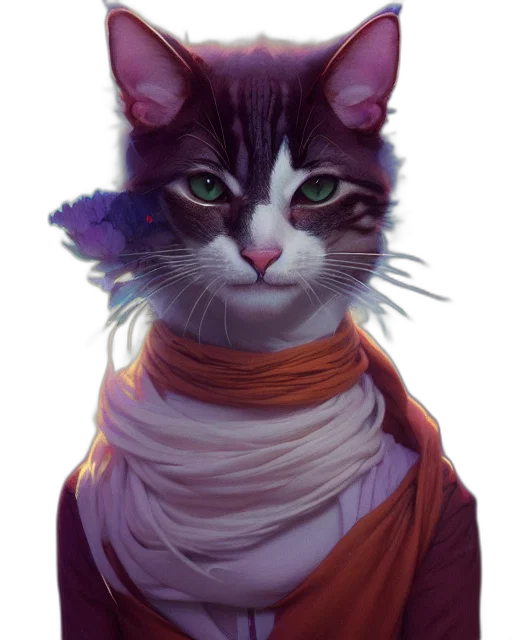 staff, animal, face, creature transparent PNG cut-out