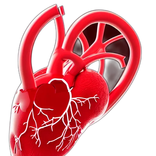 close, anatomical, model, human transparent PNG cut-out