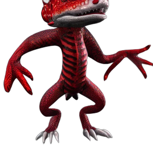dragon, creature, animal, staff transparent PNG cut-out