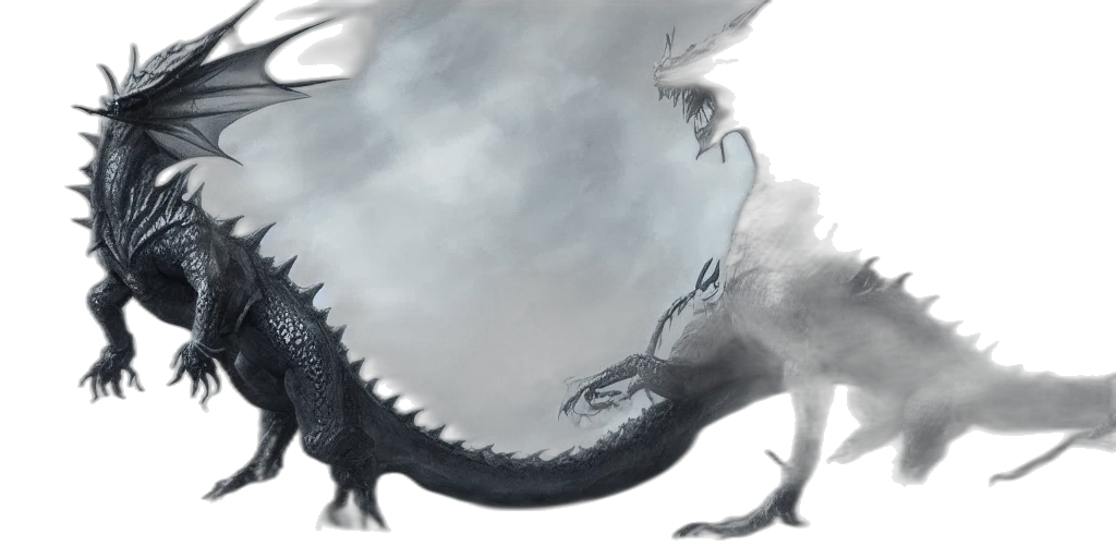 dragon, creature, animal, concept art transparent PNG cut-out