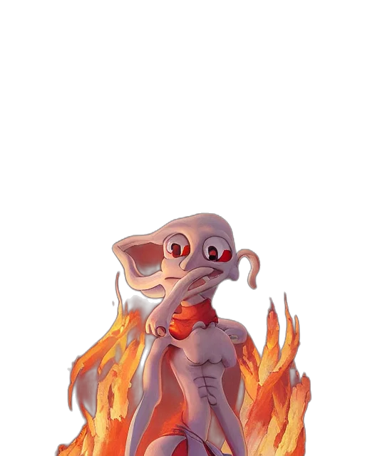 dragon, creature, robot, staff transparent PNG cut-out