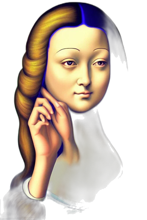 face, mask, crown, robot transparent PNG cut-out