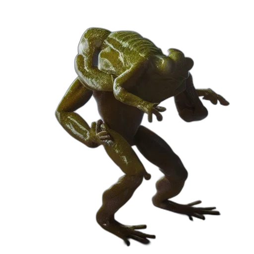 creature, animal, staff, mask transparent PNG cut-out