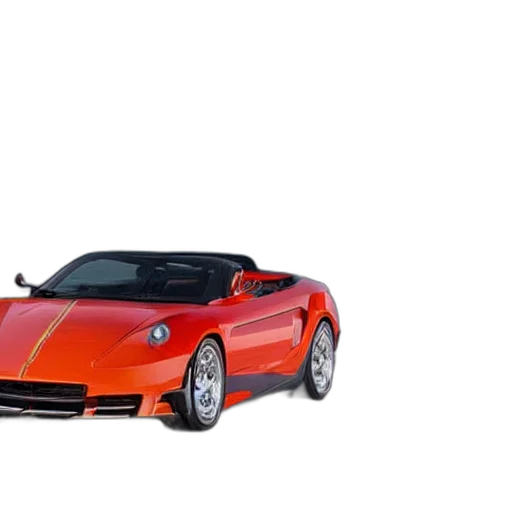 car, 3d render, photorealistic, concept art transparent PNG cut-out