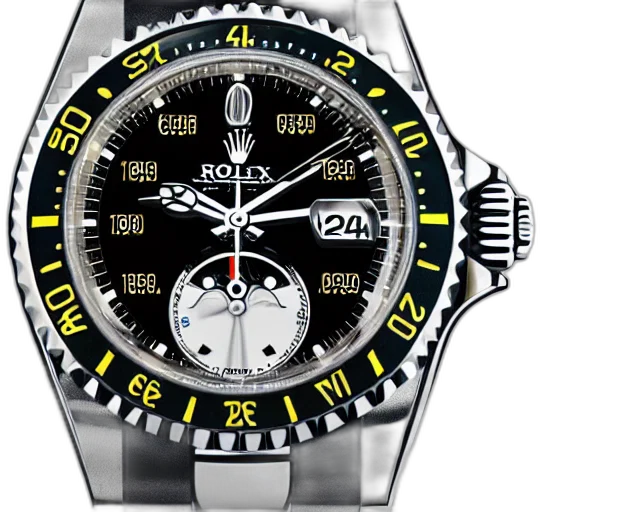 retro, futuristic, rolex, watch transparent PNG cut-out