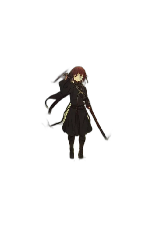 staff, sword, weapon, jacket transparent PNG cut-out