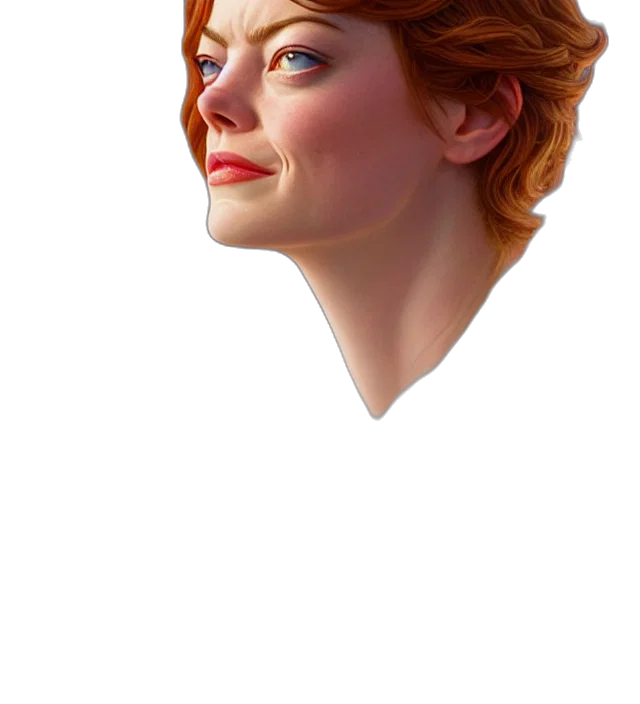face, crown, jewelry, staff transparent PNG cut-out
