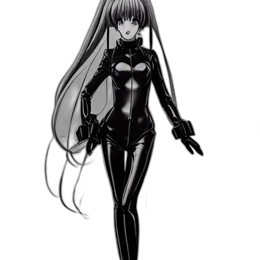 robot, dress, weapon, anime transparent PNG cut-out