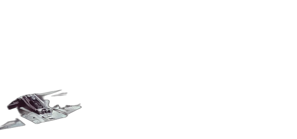 wide, shot, spaceship, traveling transparent PNG cut-out