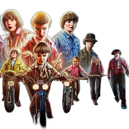 concept art, comic book art, photorealistic, fantasy art transparent PNG cut-out