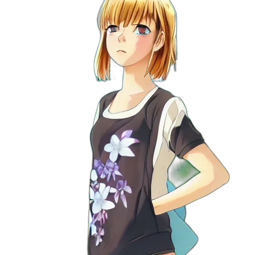 dress, staff, jacket, flower transparent PNG cut-out