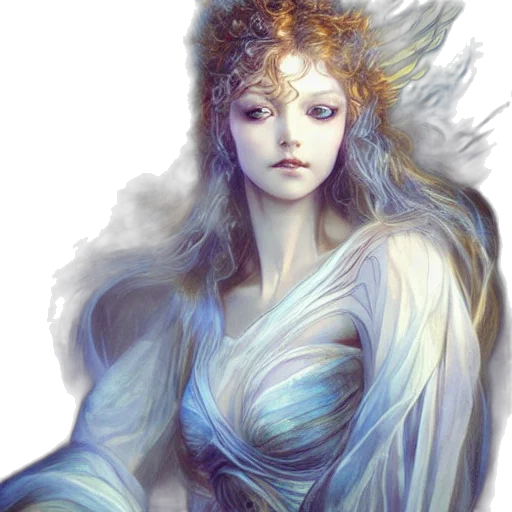 dress, dragon, fantasy art, photorealistic transparent PNG cut-out