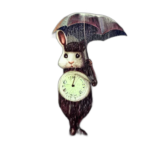 umbrella, concept art, 3d render, photorealistic transparent PNG cut-out