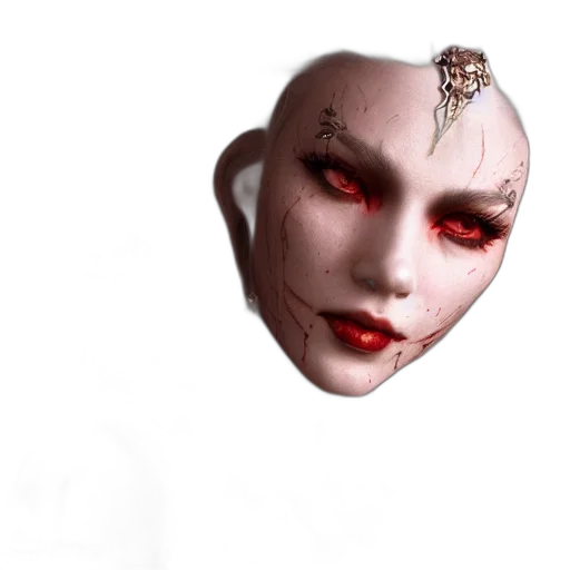 mask, face, jewelry, creature transparent PNG cut-out
