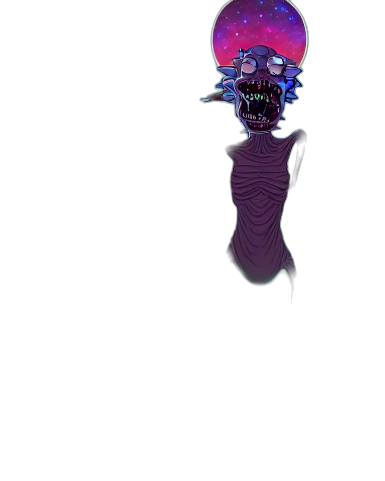 creature, mask, staff, animal transparent PNG cut-out