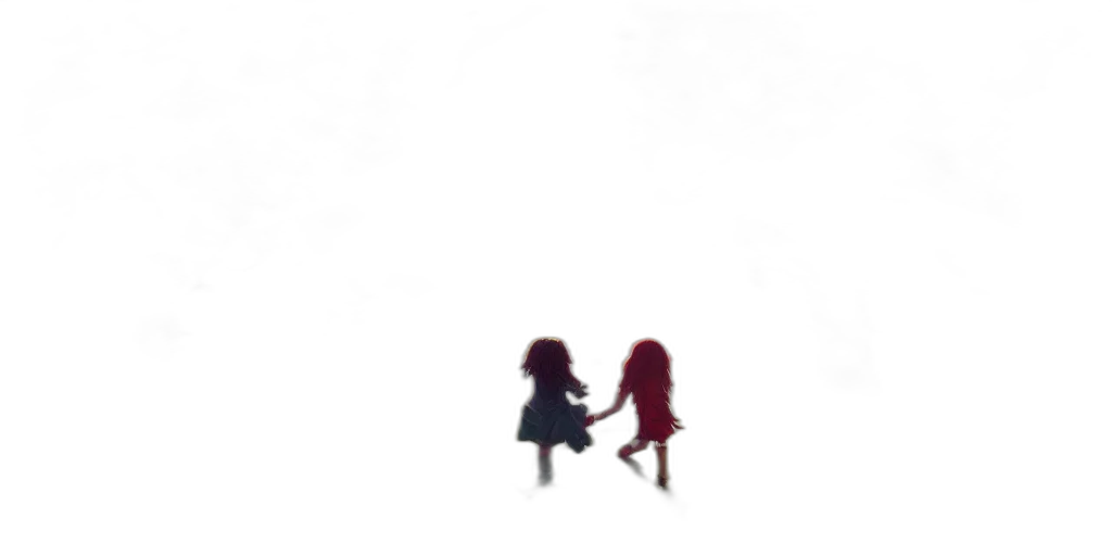 hair, dress, umbrella, creature transparent PNG cut-out