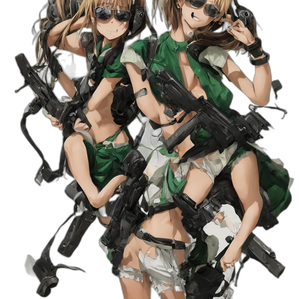 weapon, concept art, anime, pixel art transparent PNG cut-out