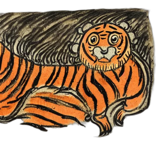 animal, creature, mask, watercolor transparent PNG cut-out