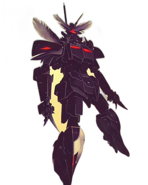 robot, weapon, sword, concept art transparent PNG cut-out