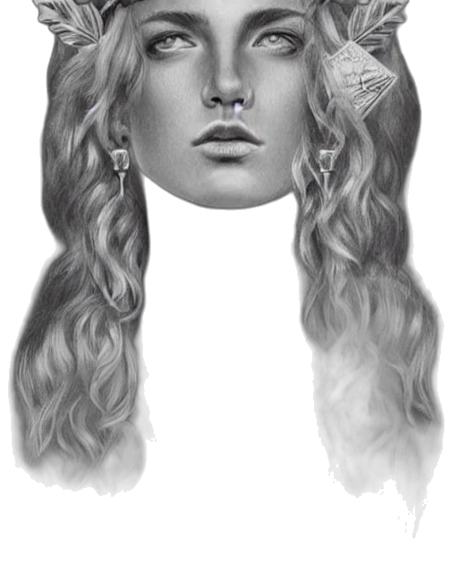 hair, face, crown, mask transparent PNG cut-out