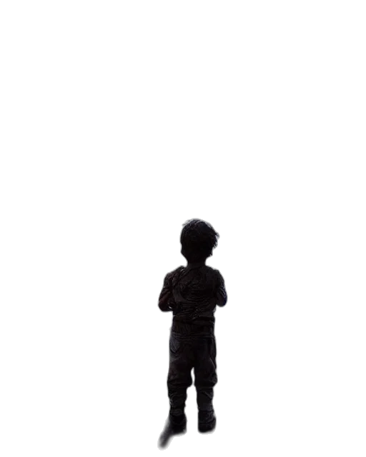 robot, creature, staff, bottle transparent PNG cut-out