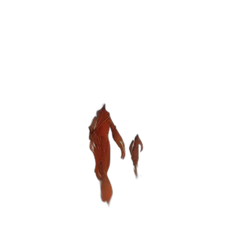 creature, animal, staff, hair transparent PNG cut-out