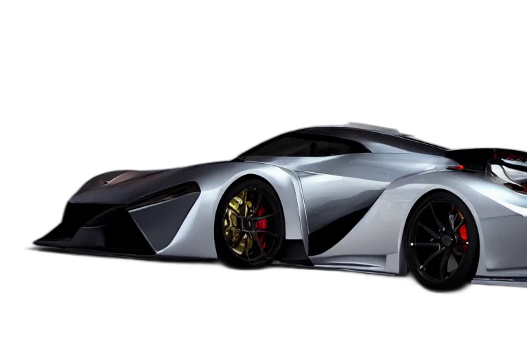 car, 3d render, photorealistic, concept art transparent PNG cut-out