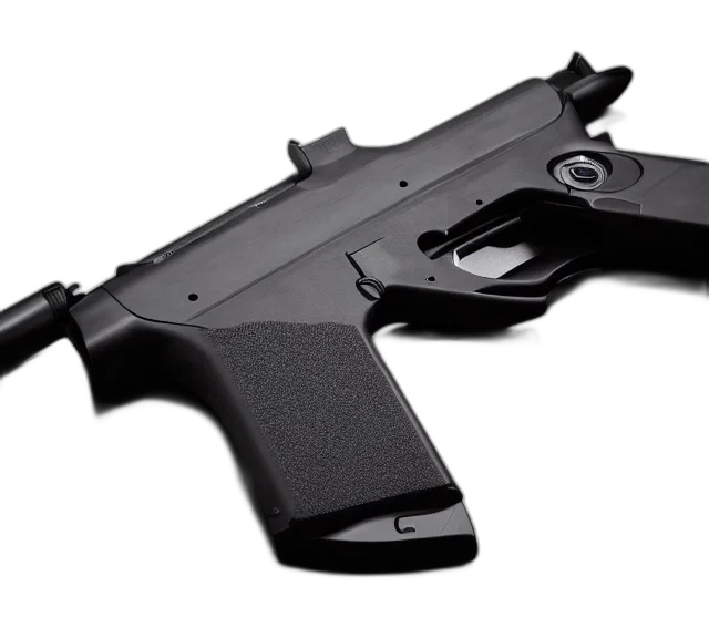 weapon, 3d render, photorealistic, photo transparent PNG cut-out