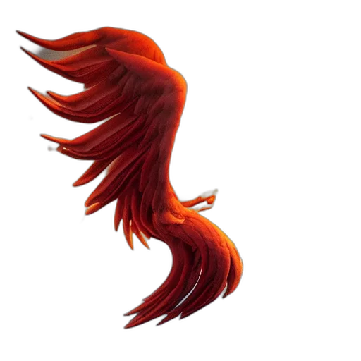 dragon, animal, hair, staff transparent PNG cut-out