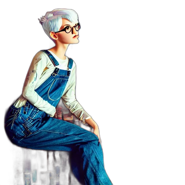 dress, jacket, concept art, watercolor transparent PNG cut-out