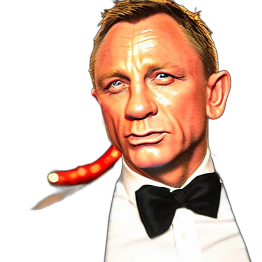 staff, food, face, photorealistic transparent PNG cut-out