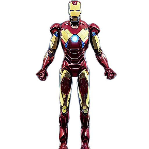 robot, 3d render, concept art, comic book art transparent PNG cut-out