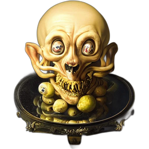 mask, face, jewelry, creature transparent PNG cut-out