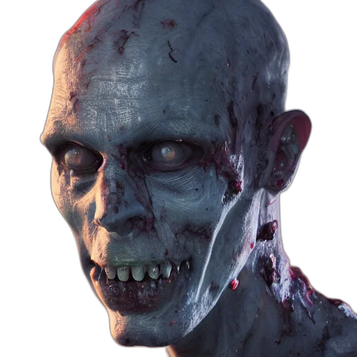 face, mask, creature, staff transparent PNG cut-out