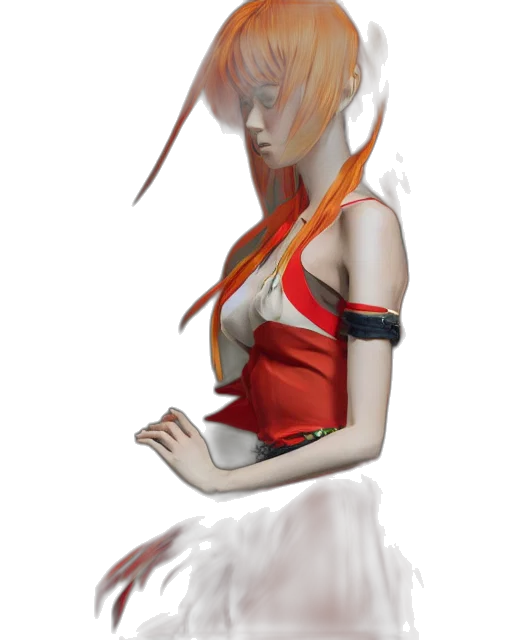 dress, staff, robot, weapon transparent PNG cut-out