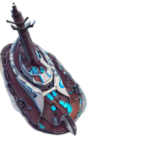 weapon, sword, crown, dragon transparent PNG cut-out