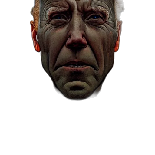 face, mask, staff, creature transparent PNG cut-out