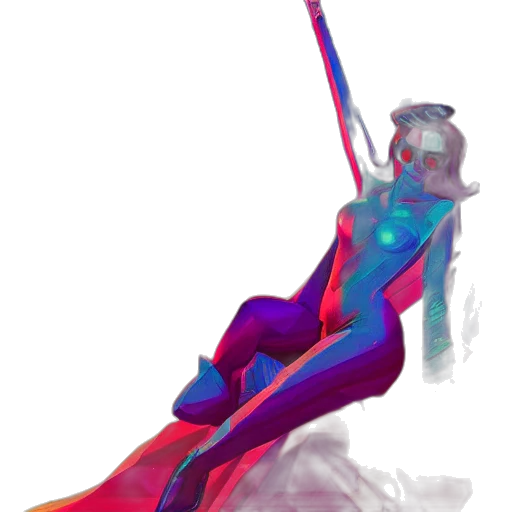 sword, staff, weapon, robot transparent PNG cut-out
