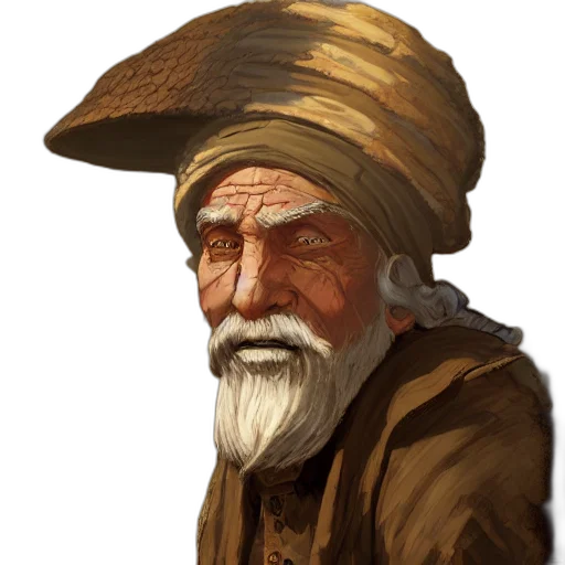 face, hat, staff, mask transparent PNG cut-out