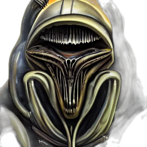 mask, face, creature, robot transparent PNG cut-out