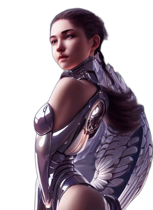 robot, dress, jewelry, dragon transparent PNG cut-out
