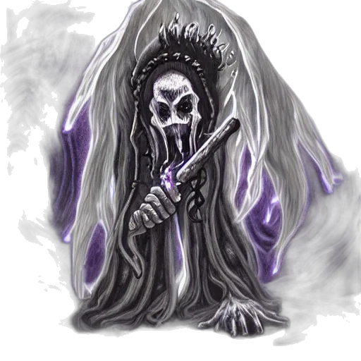 staff, mask, creature, concept art transparent PNG cut-out