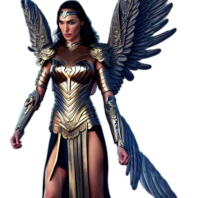 fantasy art, concept art, comic book art, 3d render transparent PNG cut-out