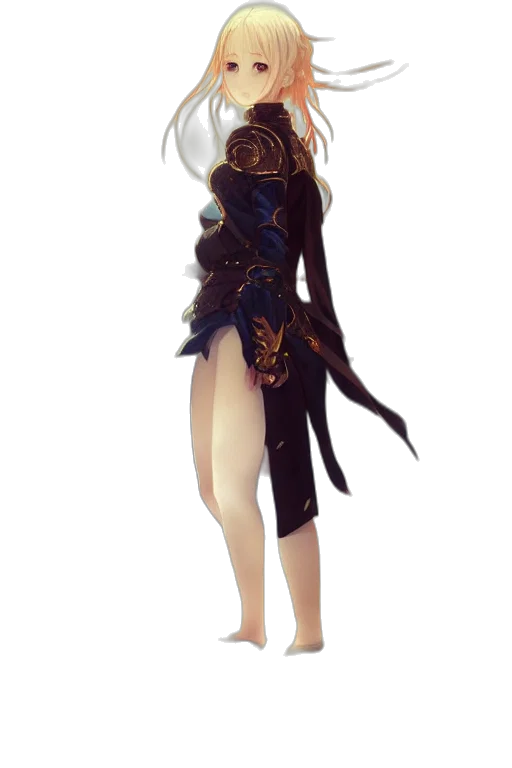 dress, staff, mask, concept art transparent PNG cut-out