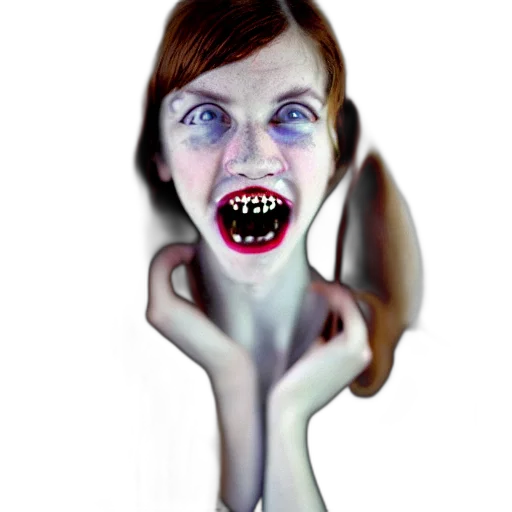 creature, face, mask, staff transparent PNG cut-out