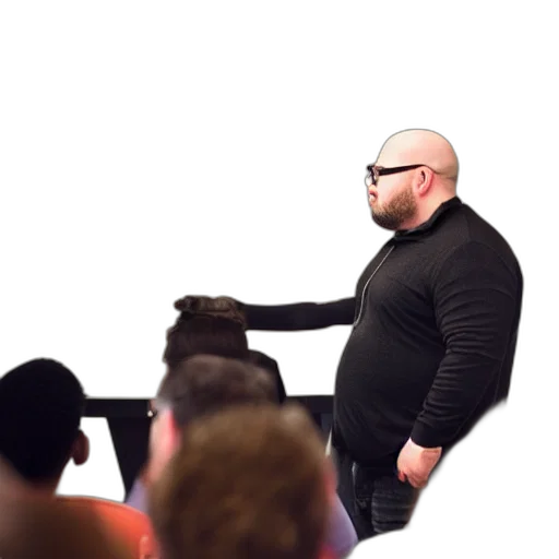 staff, jacket, robot, weapon transparent PNG cut-out