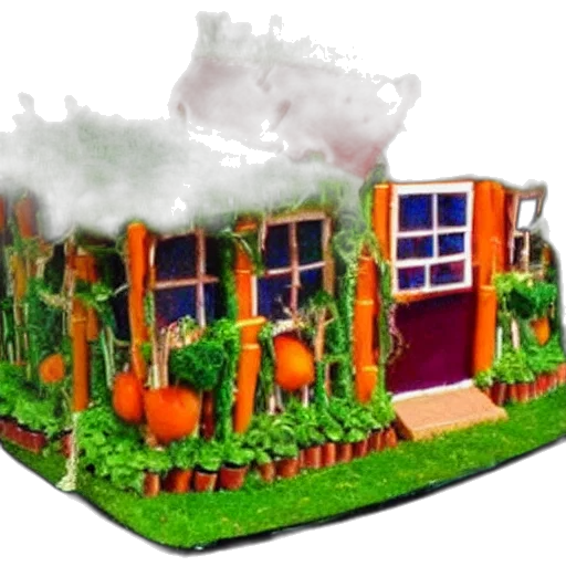 building, 3d render, concept art, photorealistic transparent PNG cut-out